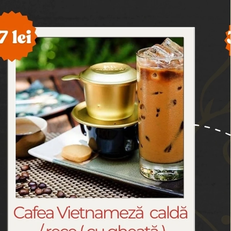 Cafea Vietnameză caldă / rece (cu gheață)