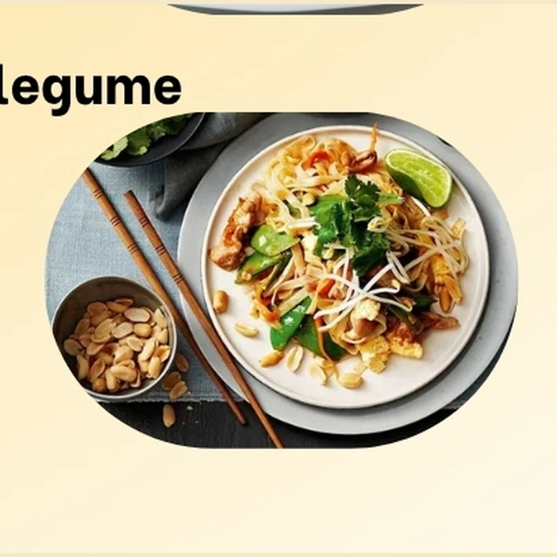 Pad Thai cu legume