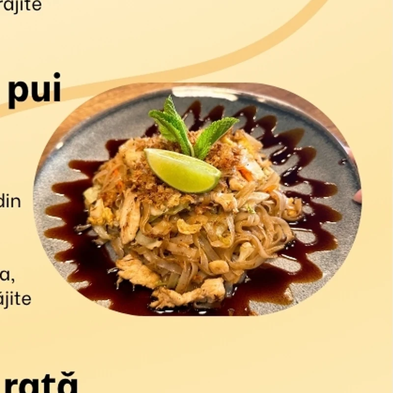 Pad Thai cu pui