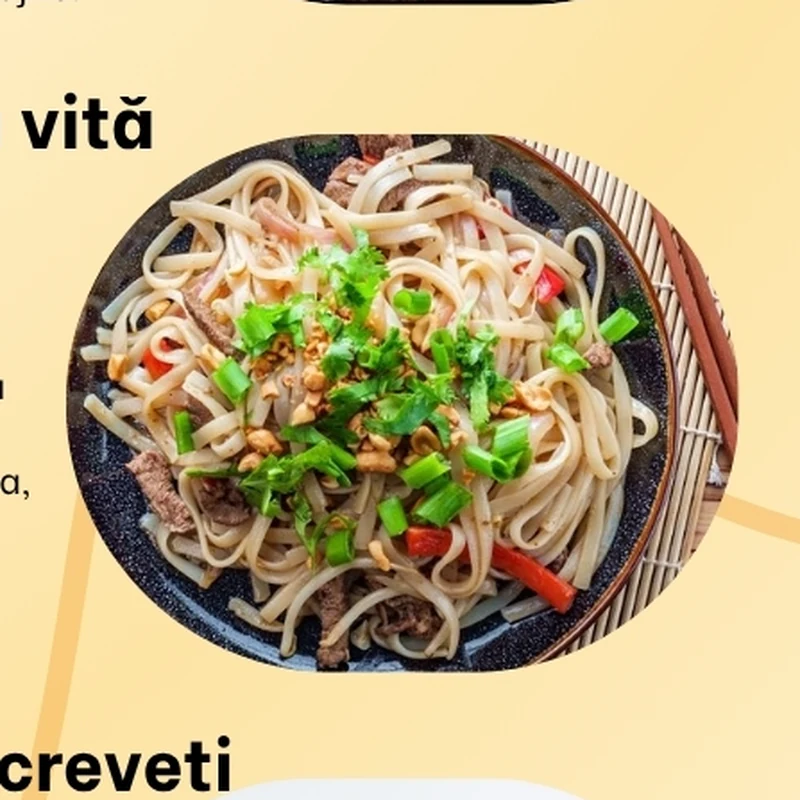 Pad Thai cu vită