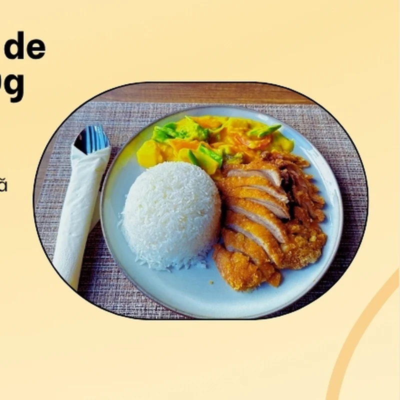 Rață în sos de mango