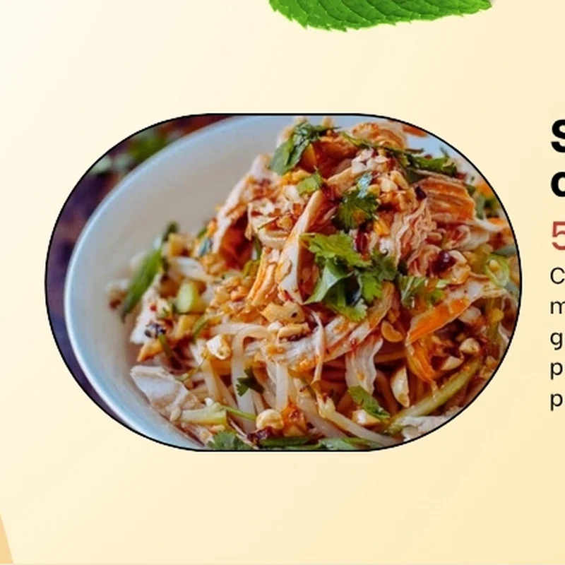 Salată de Mango cu pui