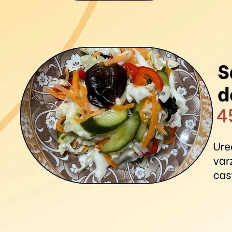 Salată urechi de lemn