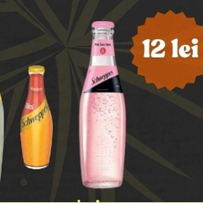 Schweppes bitter lemon / tonic / pink tonic / mandarină
