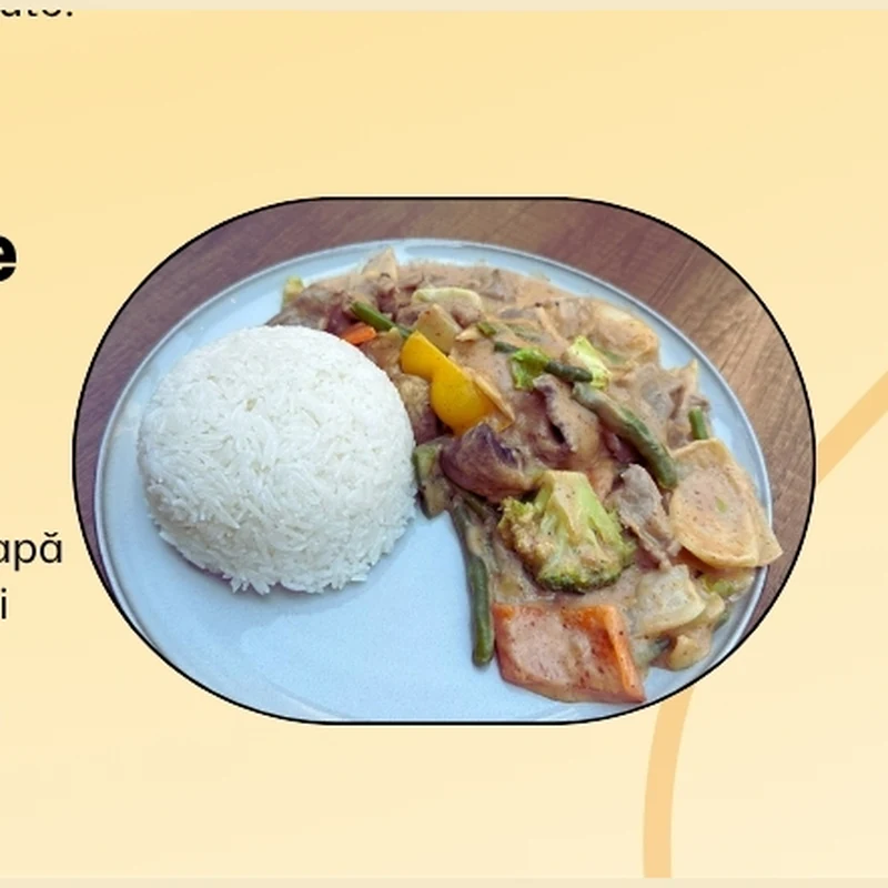 Vită cu sos de alune